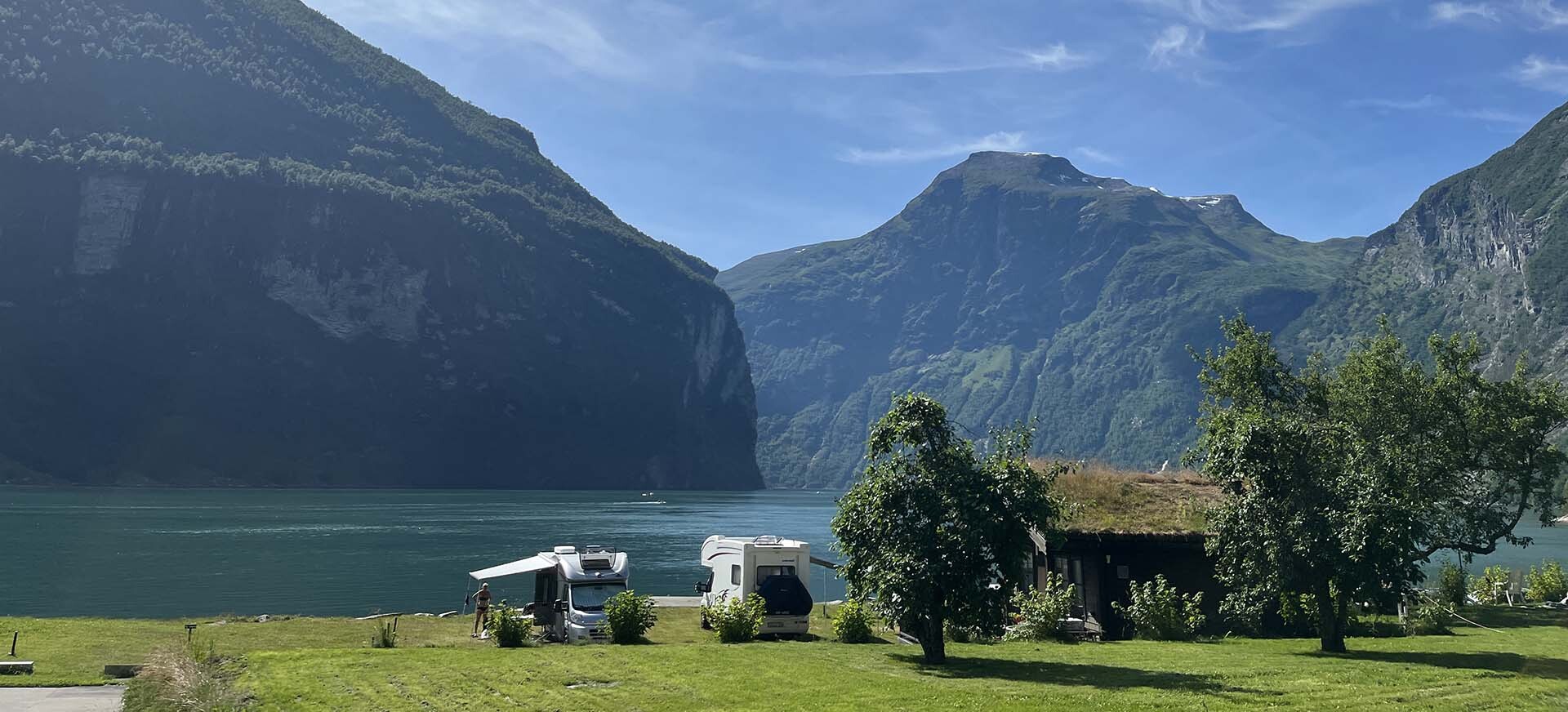 Grande Camping i Geiranger